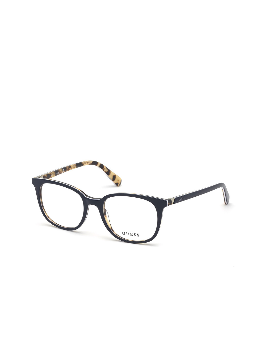 GUESS Men Abstract Full Rim Browline Frames GU1979 52 092