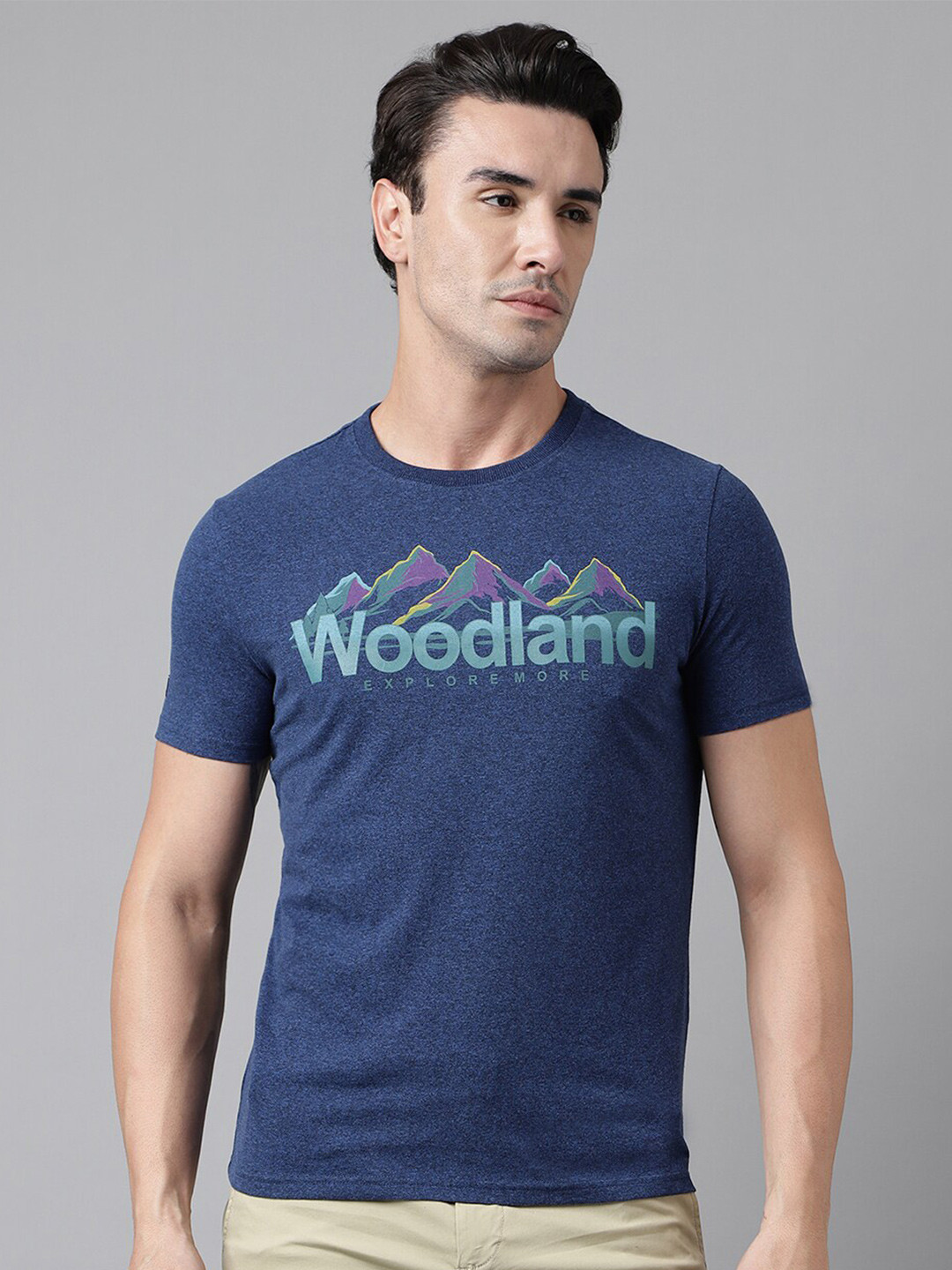 Woodland Typography Printed T-shirt