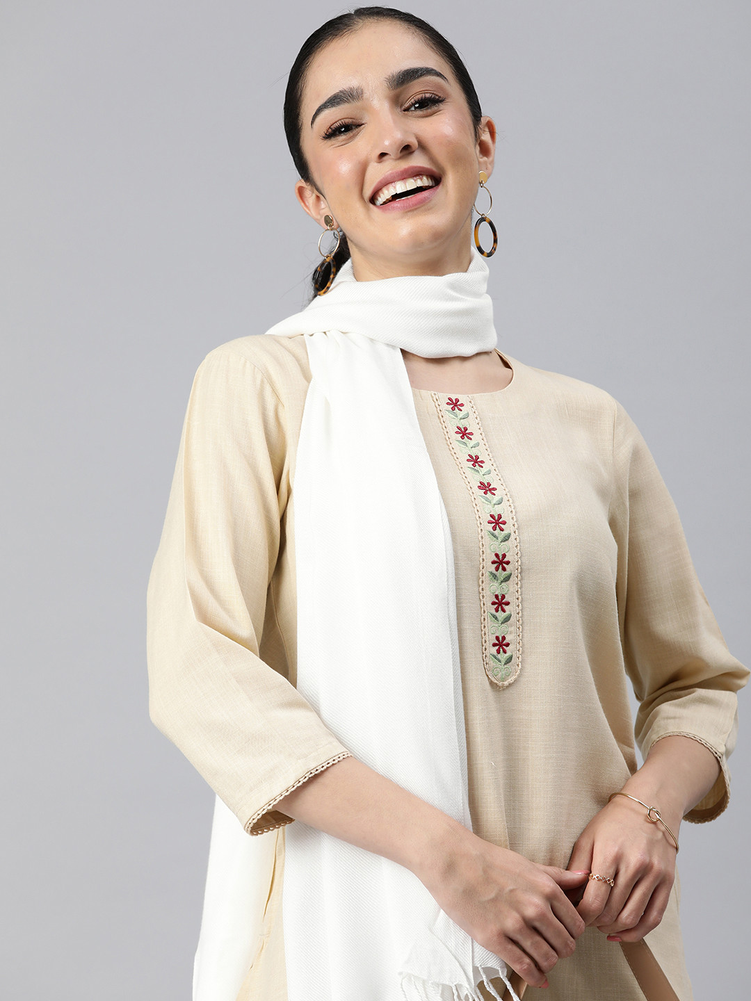Rani Saahiba Woven Design Dupatta