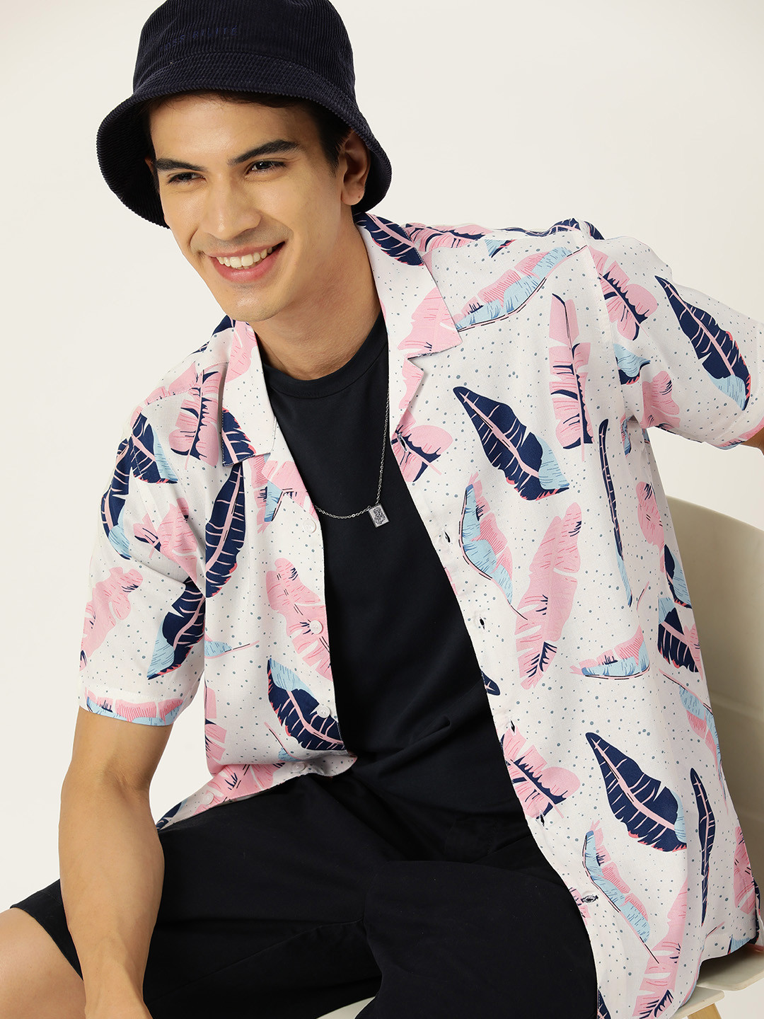 Mast & Harbour Men Floral Printed Casual Shirt