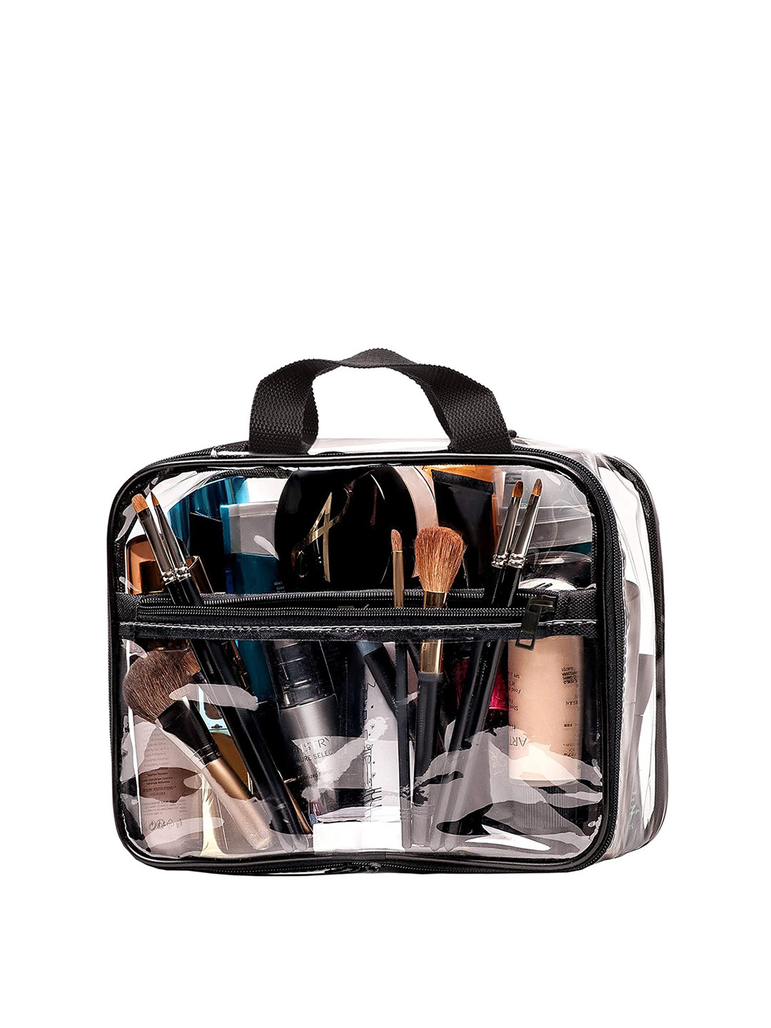LYF5STAR Transparent & Black Medium Makeup Organiser