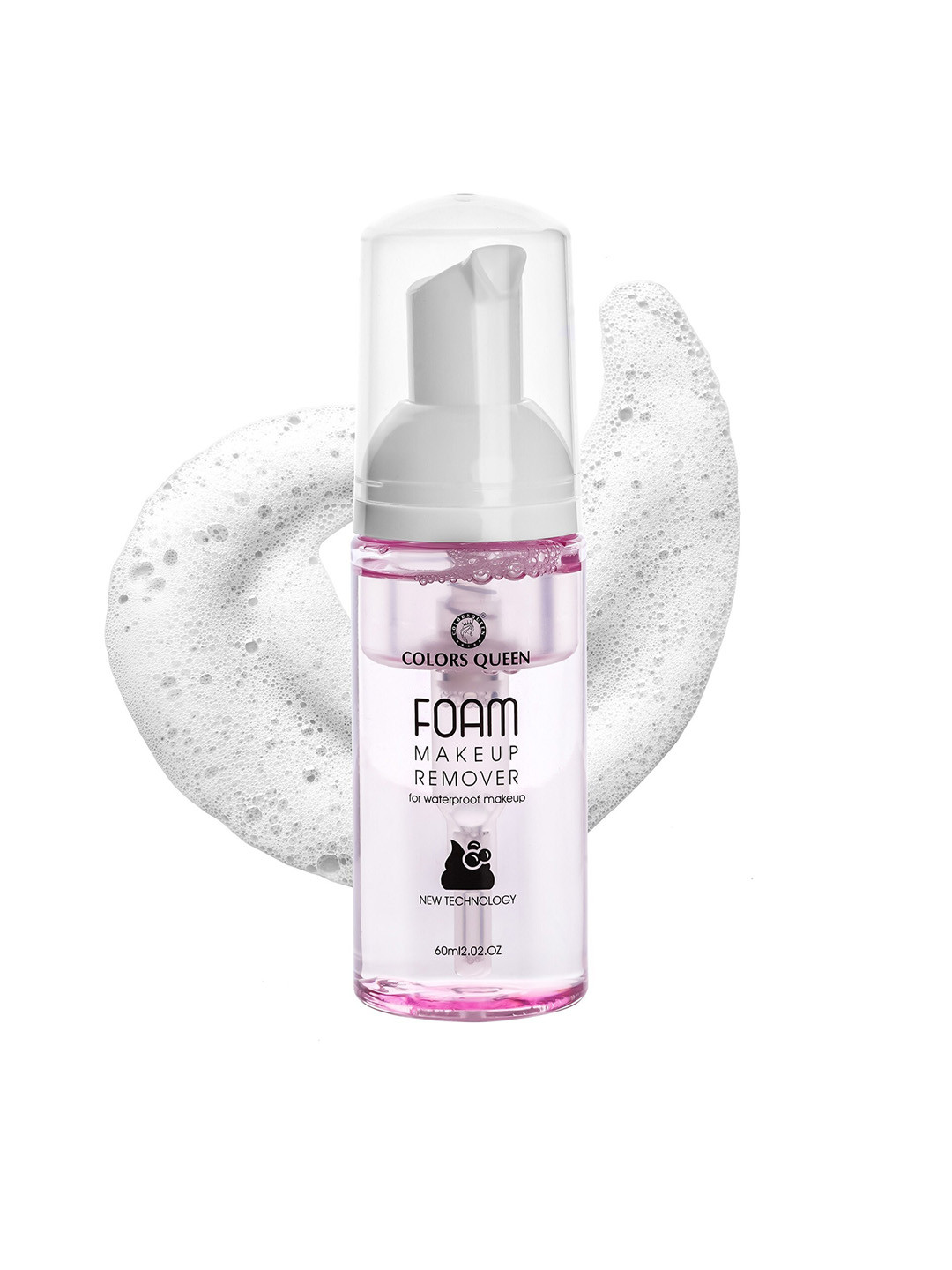 Colors Queen Foam Makeup Remover for Waterproof Makeup - 60 ml