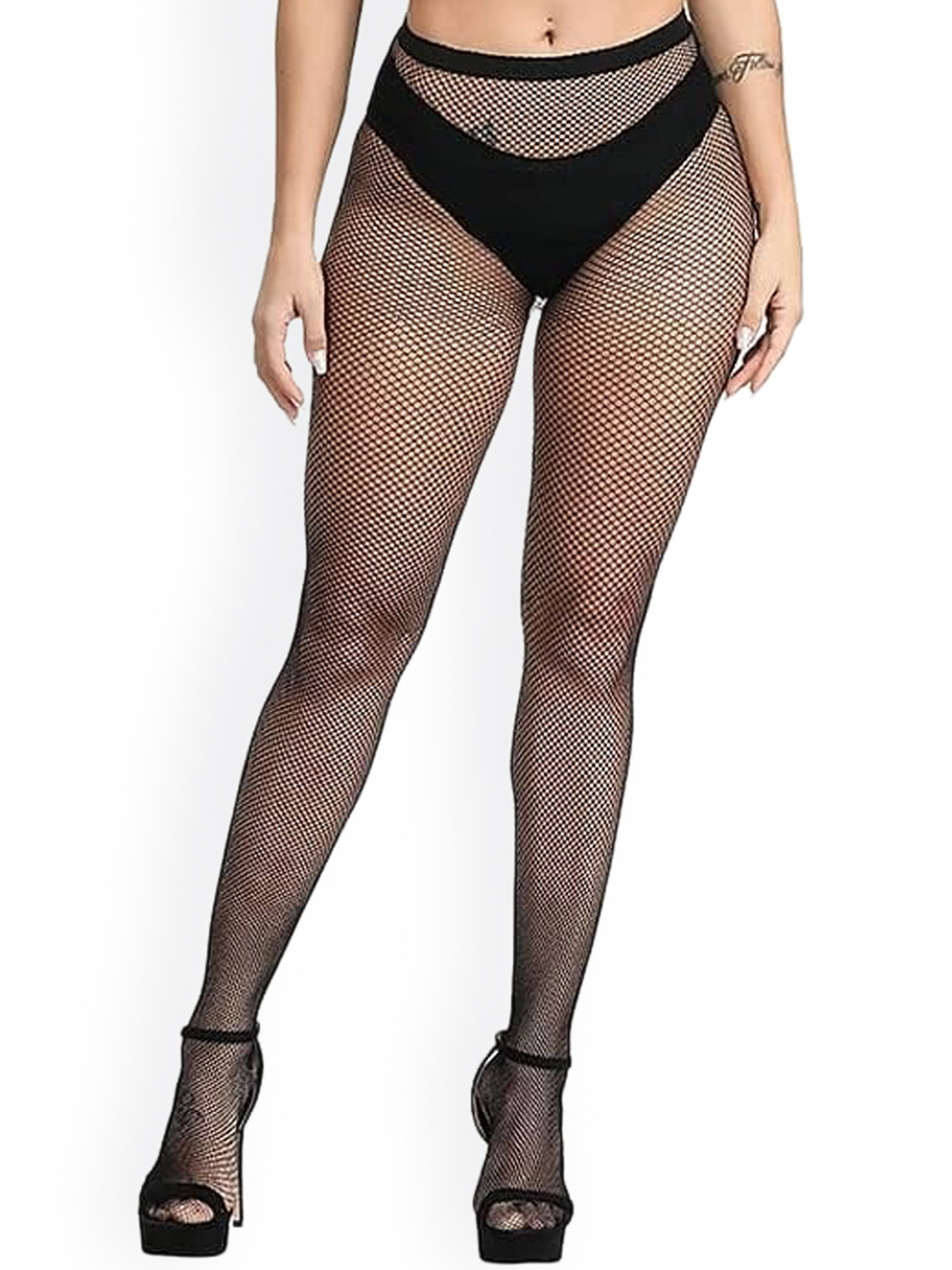 Alexvyan High-Rise Fishnet Stockings