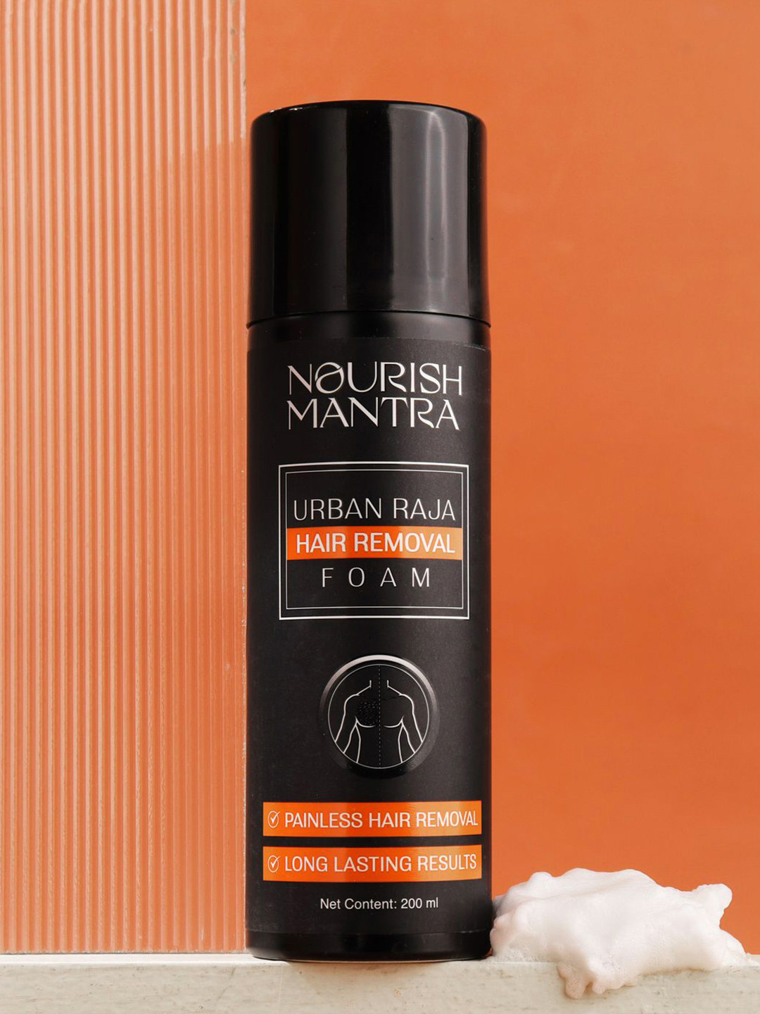 Nourish Mantra Urban Raja Hair Removal Foam - 200ml