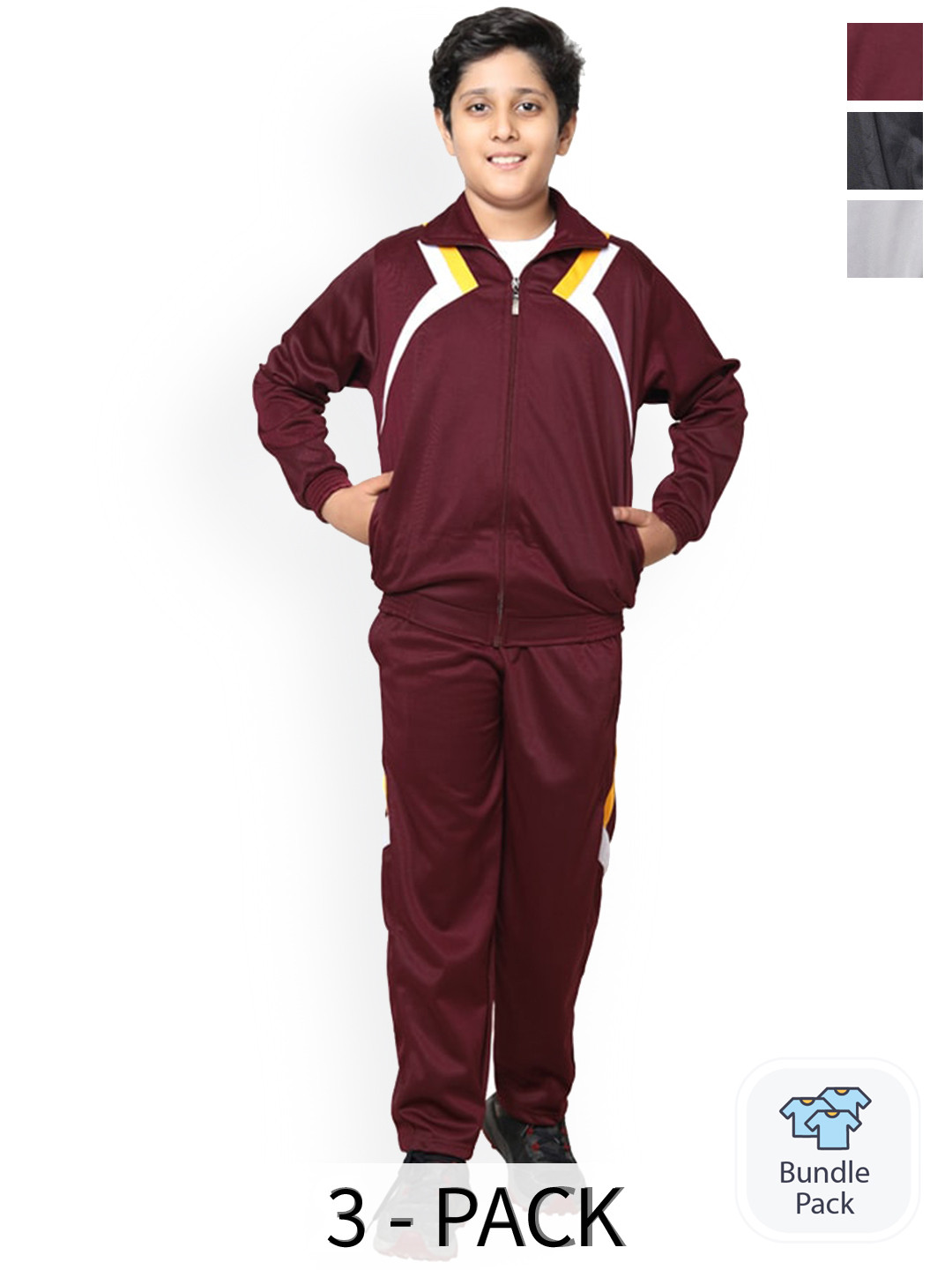 BAESD Boys Pack Of 3 Warm Stylish Tracksuits