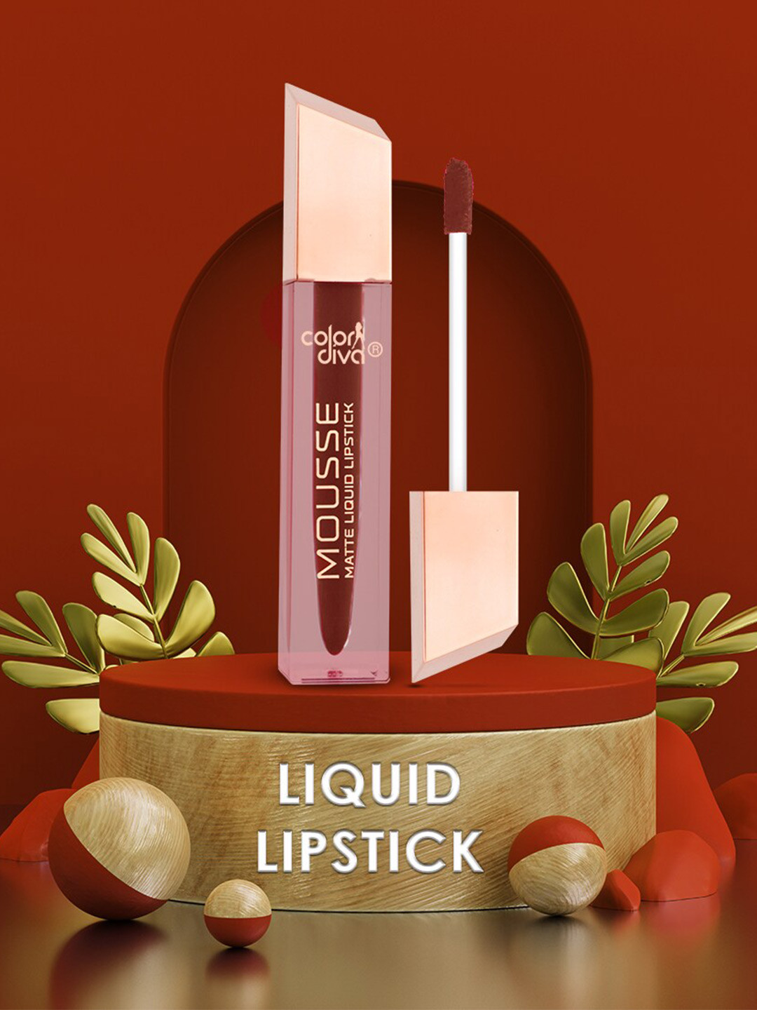 Adbeni Color Diva Mousse Matte Liquid Lipstick - 5.5 ml - Sizzling Slayer Mousse 197