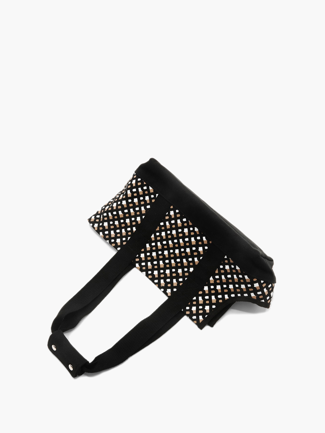 BOSS Graphic Printed Structured Pure Cotton Tote Bag