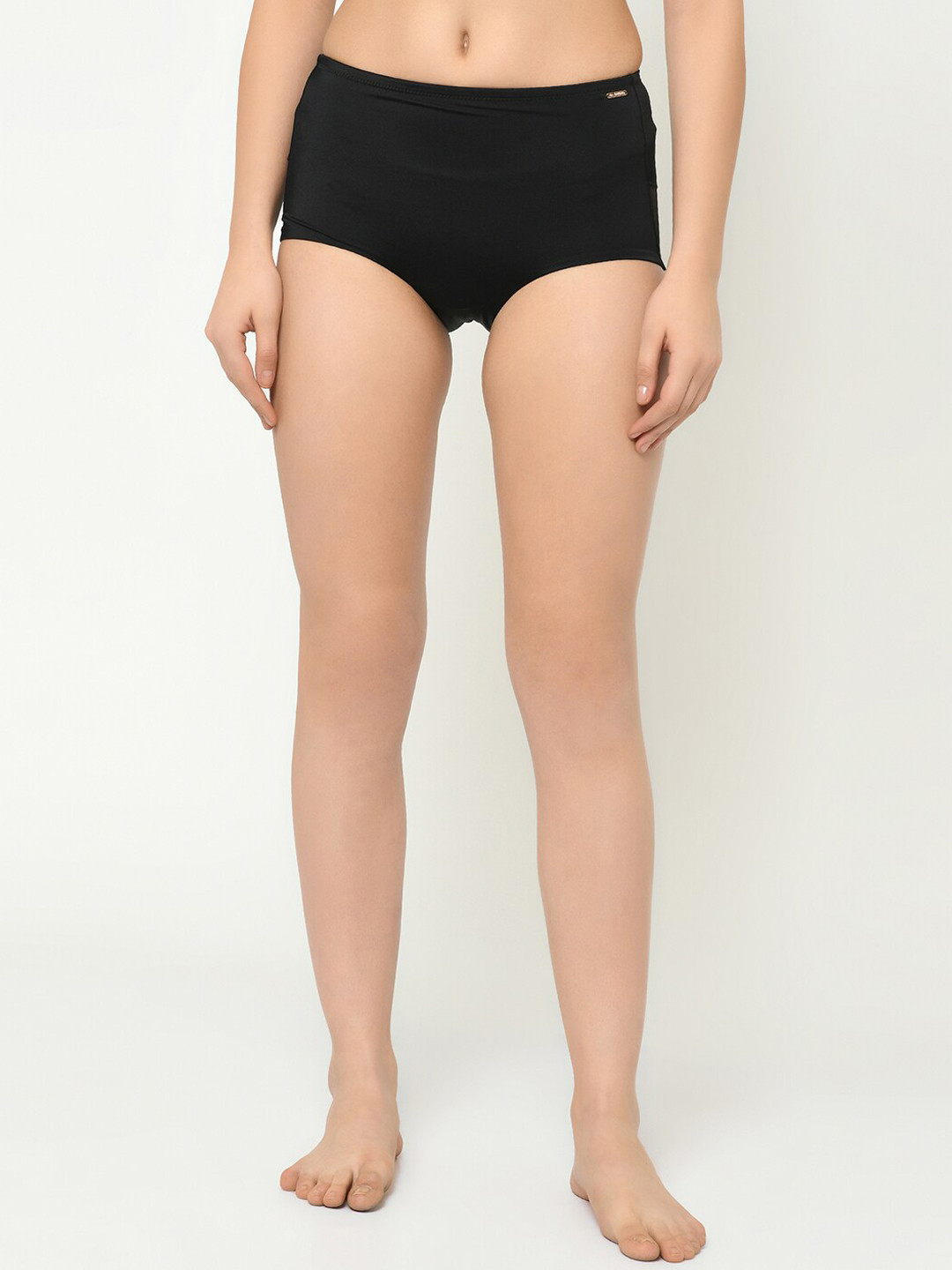 Da Intimo Black Mid Rise Panty Shapewear