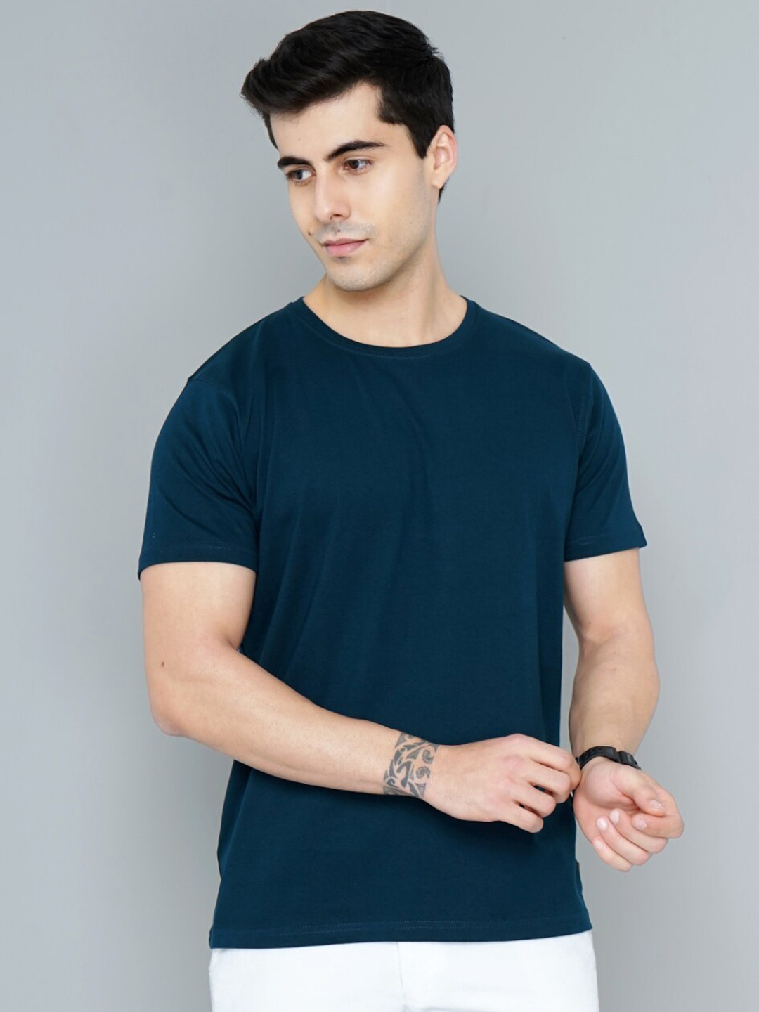 PAUL STREET Pure Cotton Bio Finish Slim Fit T-shirt