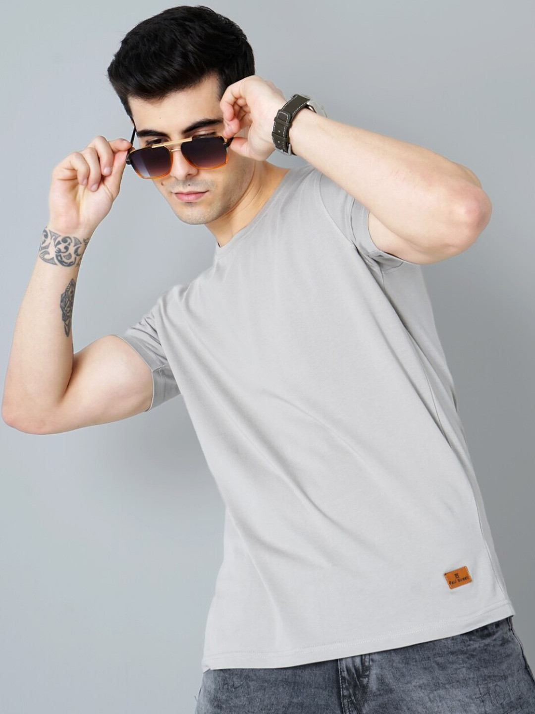 PAUL STREET Bio Finish Slim-Fit Pure Cotton T-shirt