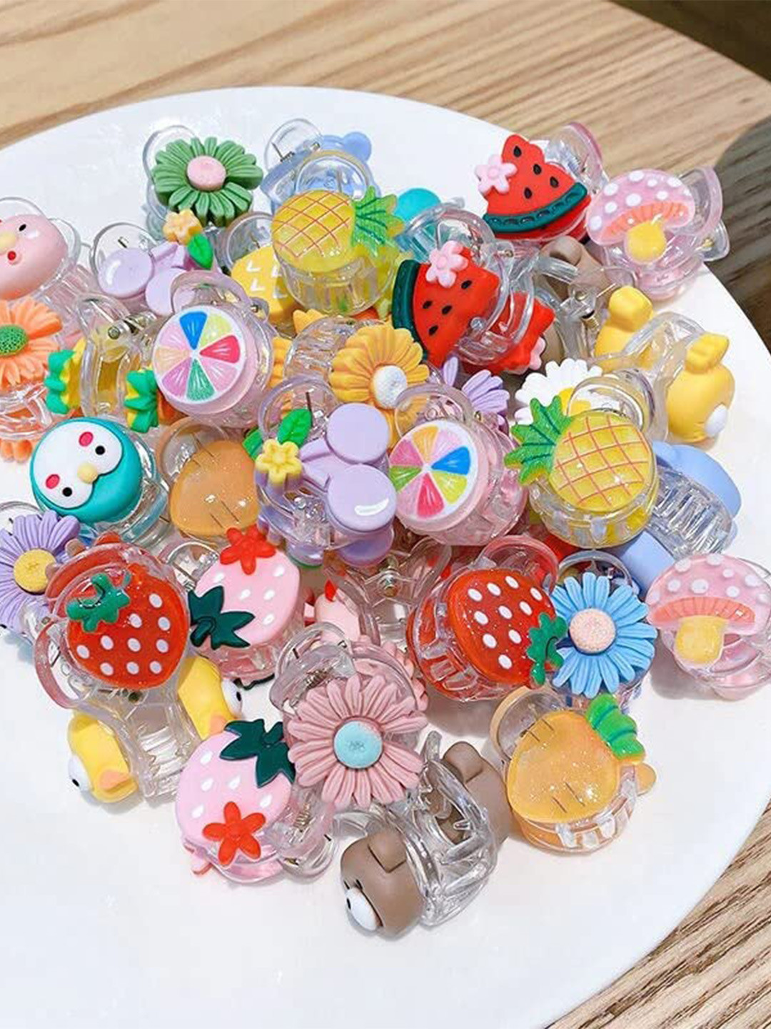 LYTIX Girls Set Of 10 Claw Clips