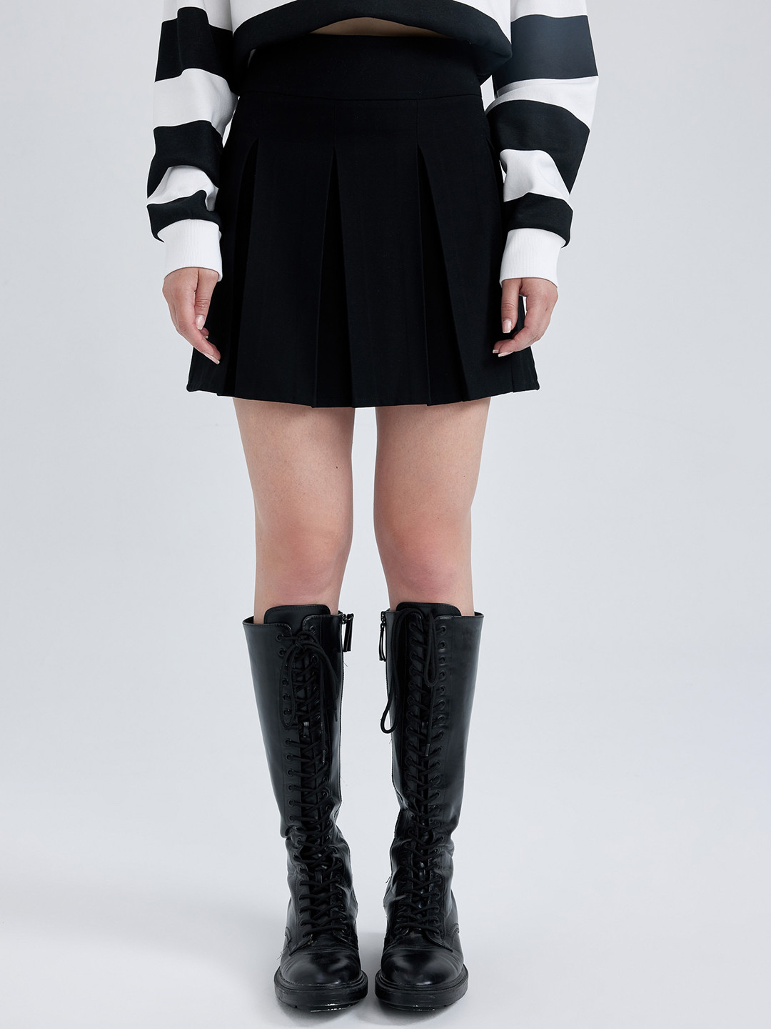 DeFacto Flared Maxi Skirt