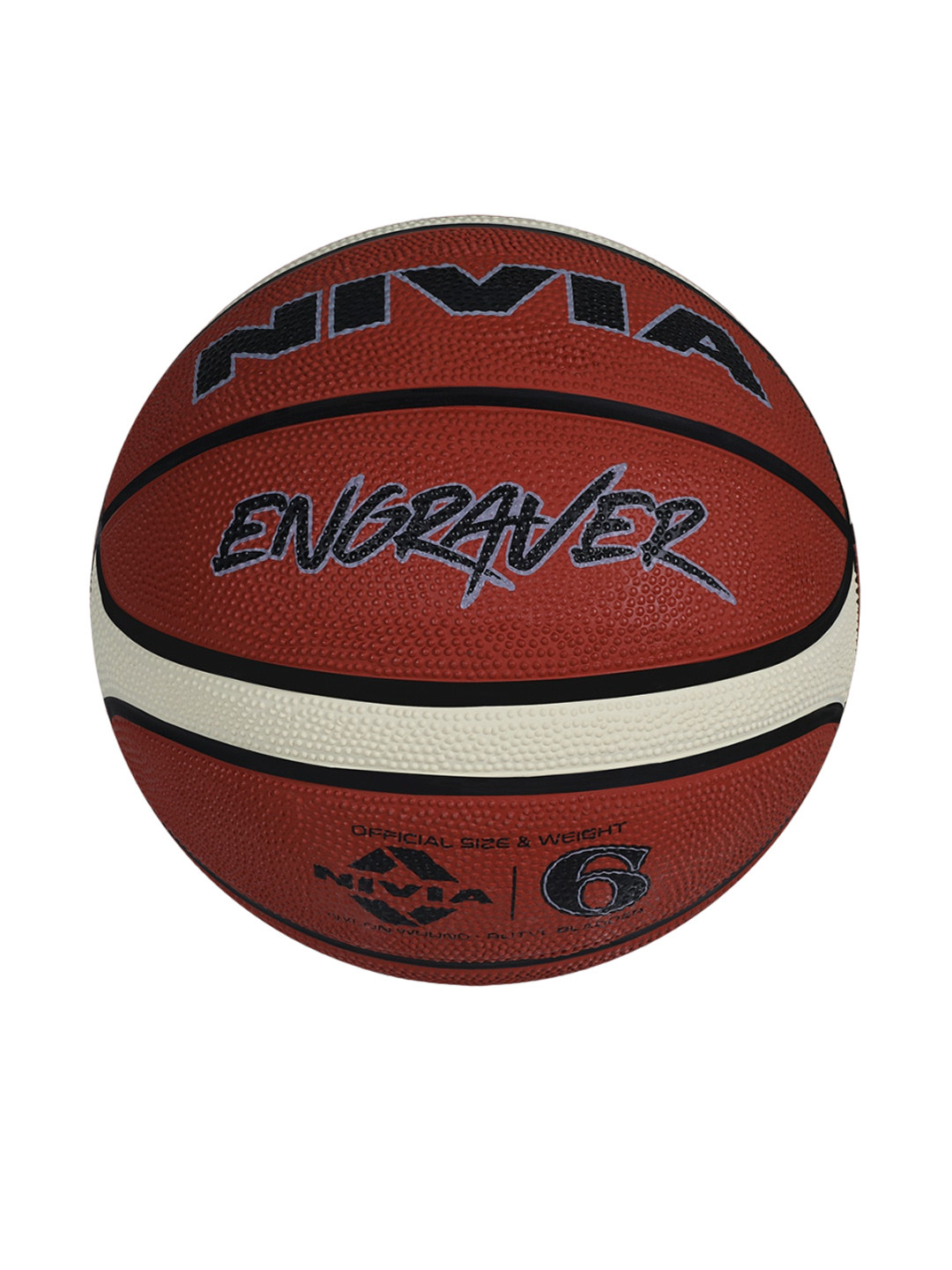 NIVIA Engraver Rubber No.6 Basketball