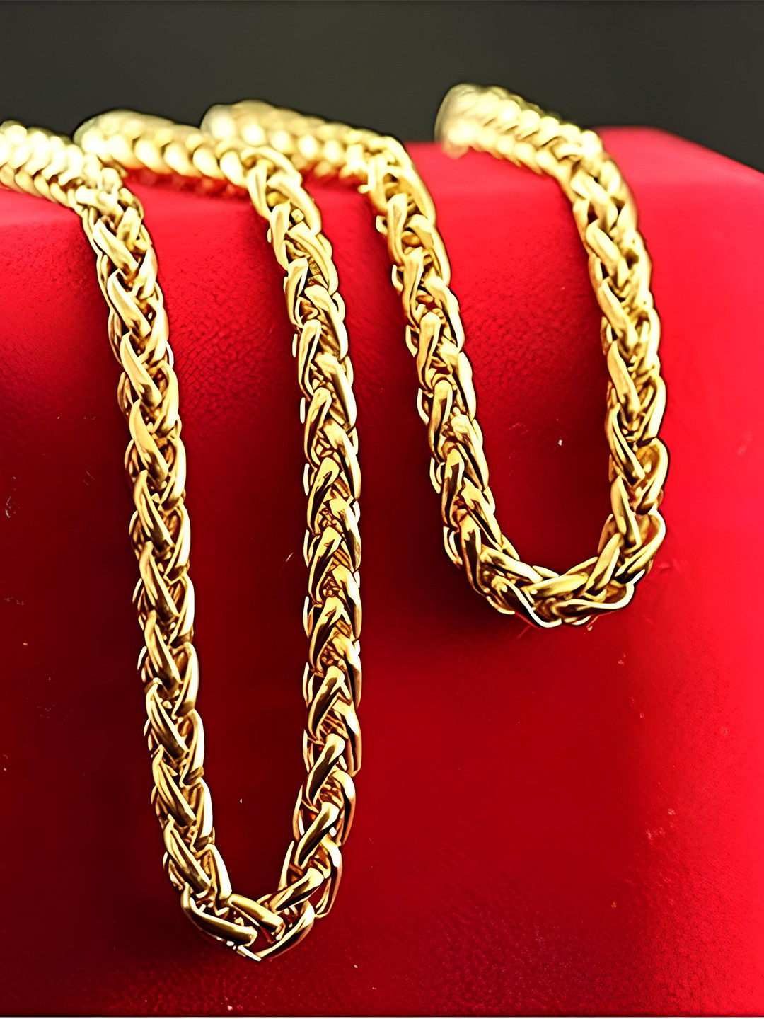 KARISHMA KREATIONS Unisex Gold-Plated Chain
