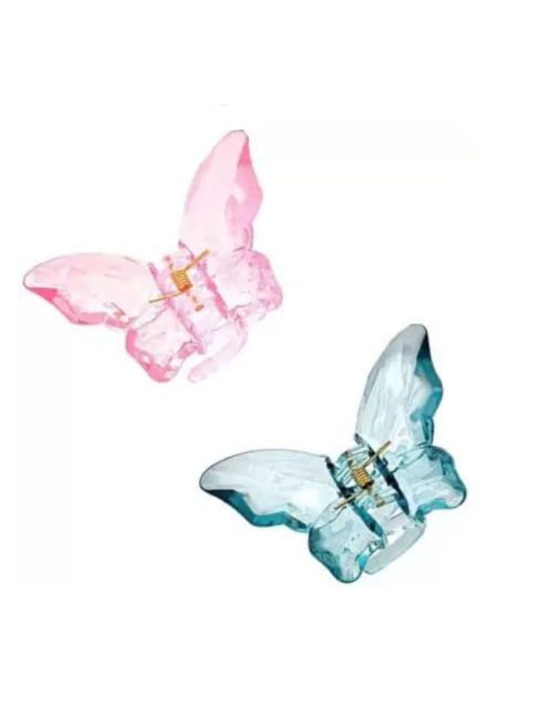 DN Creation Women Set of 2 Butterfly Hair Claw Clip
