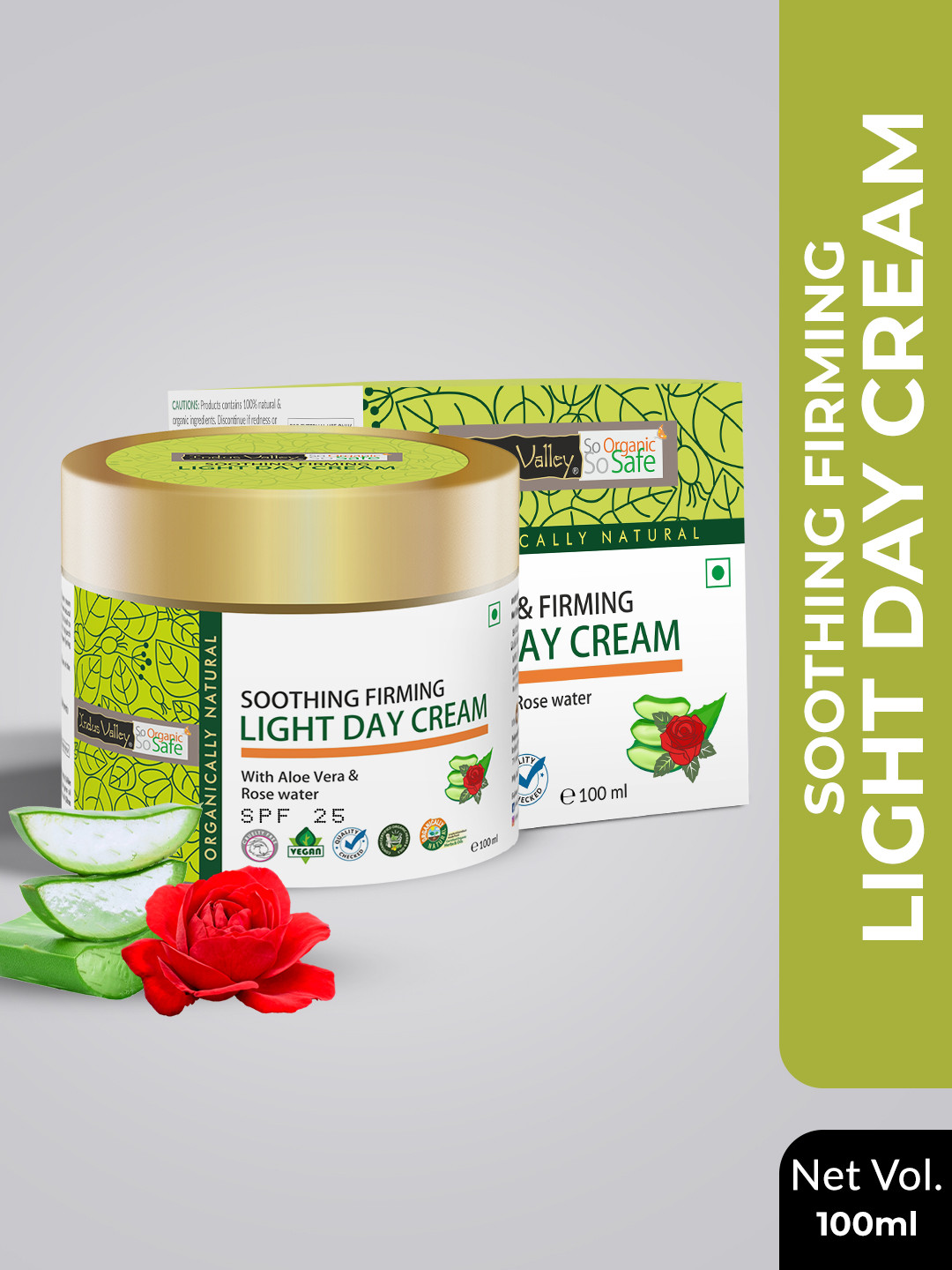 Indus Valley Soothing & Firming Light Day Cream 100ml