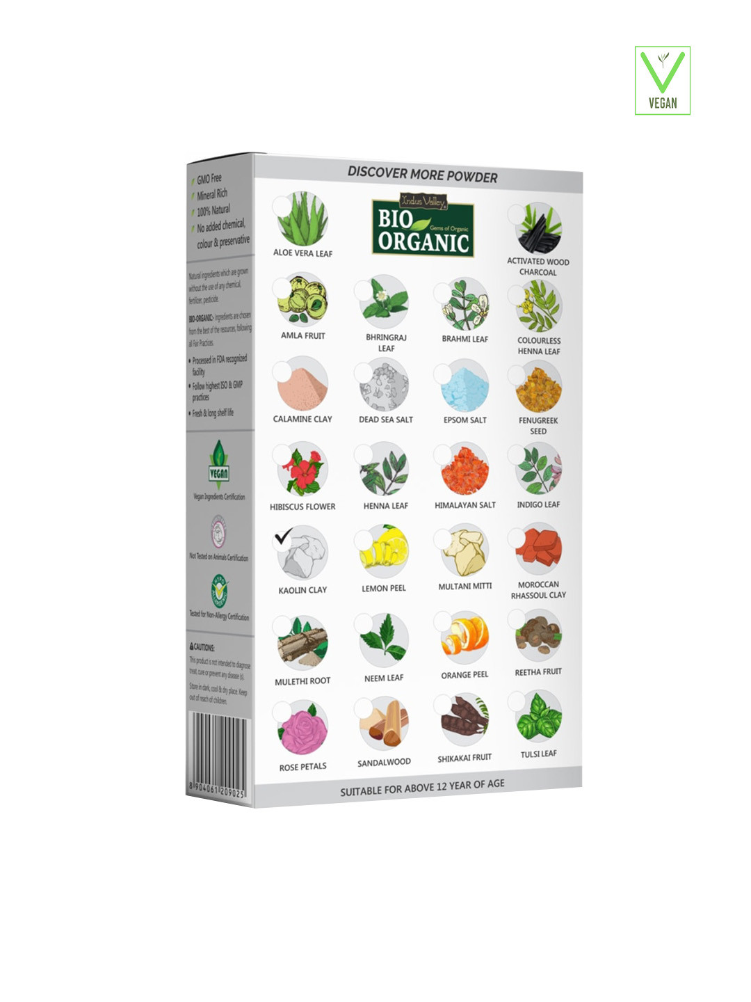 Indus Valley Bio Organic 100% Natural Dead Sea Salt 250g