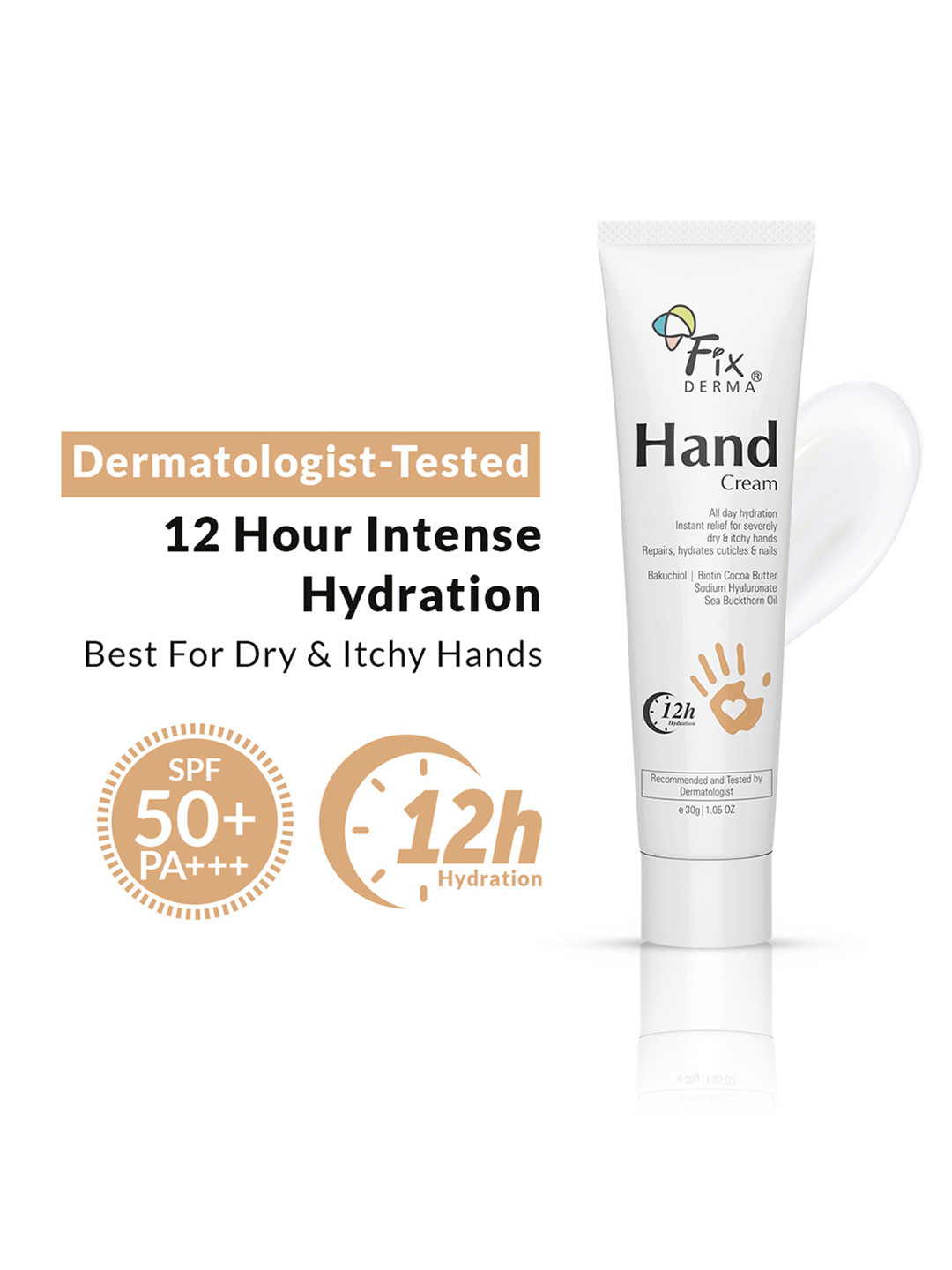 FIXDERMA Hand Cream For Dry & Rough Hands