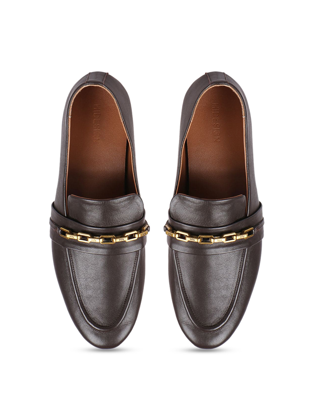 Hidesign Women Vienna Embellished Leather Horsebit Loafers