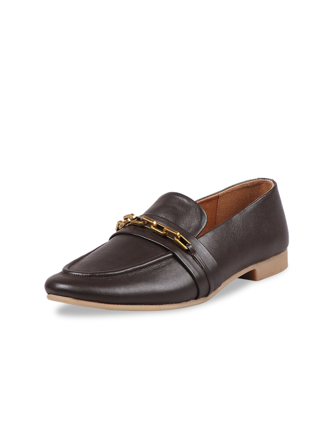 Hidesign Women Vienna Embellished Leather Loafers