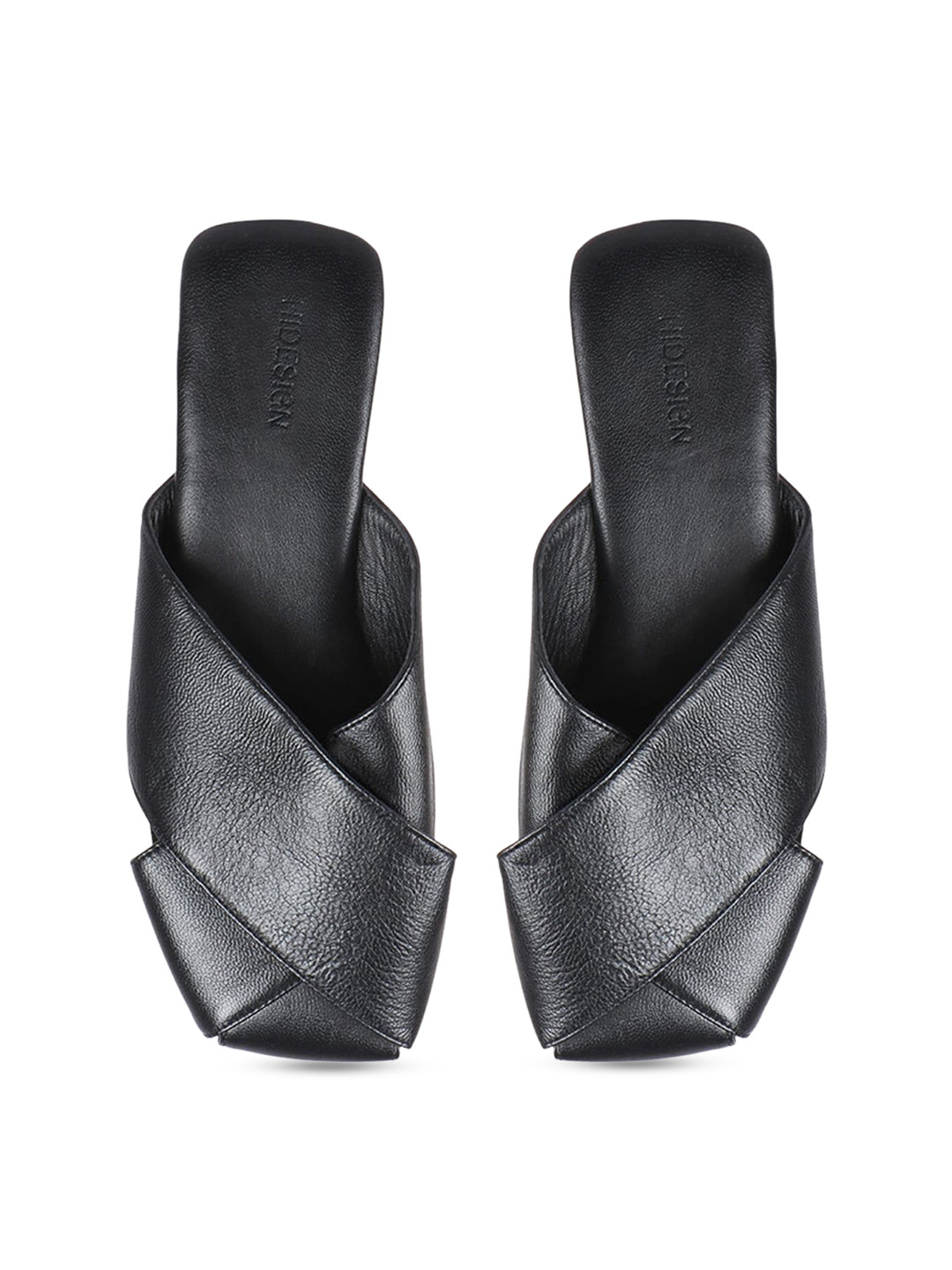 Hidesign Nara Round Toe Leather Mules