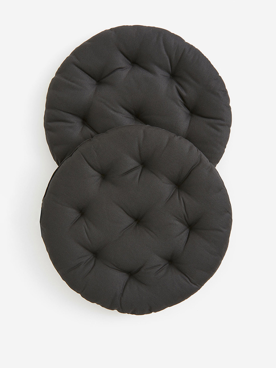 H&M Grey 2-Pack Round Seat Cushions