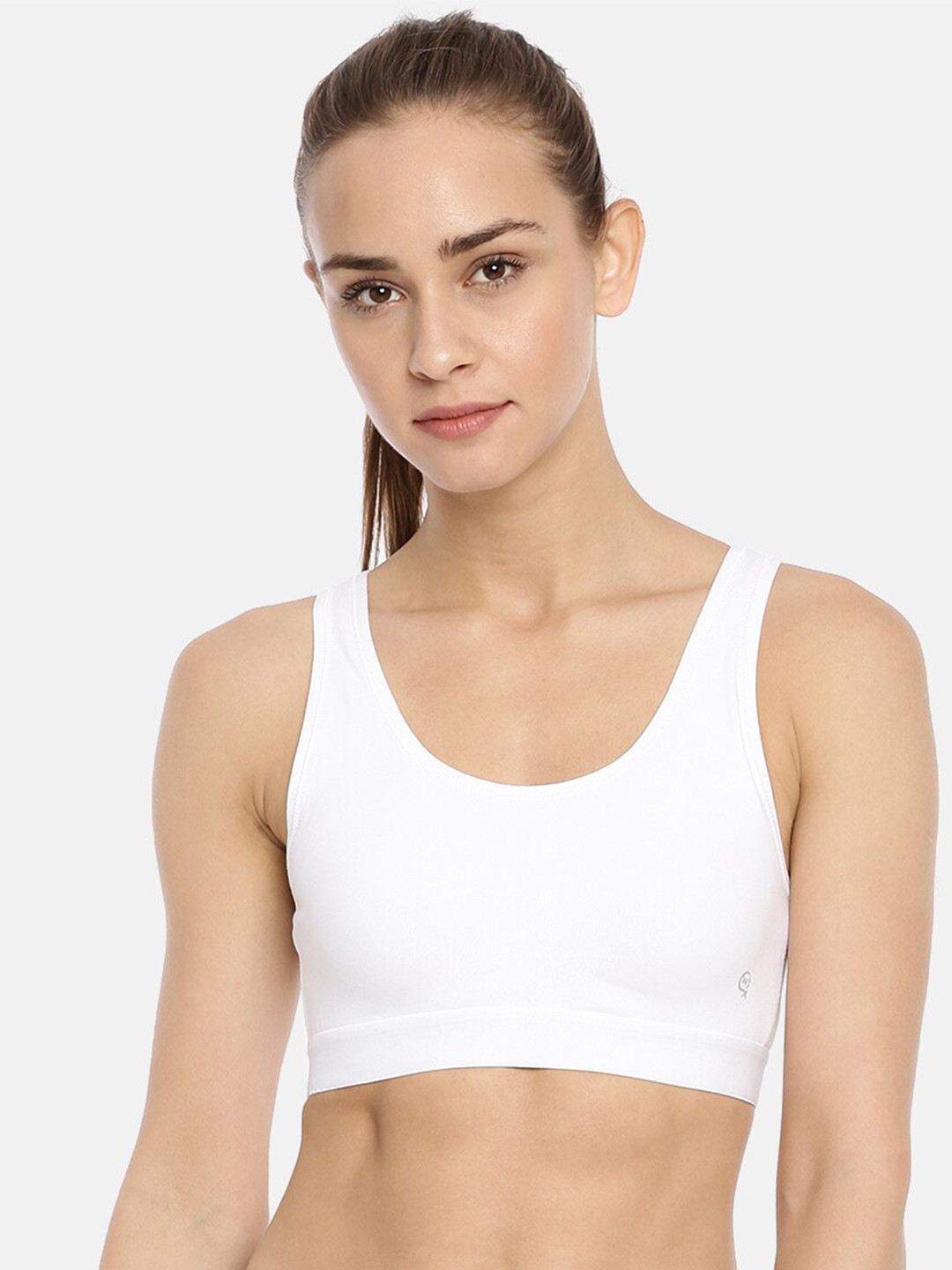 Macrowoman W-Series Workout Bra Full Coverage All Day Comfort Styled Back Non Padded