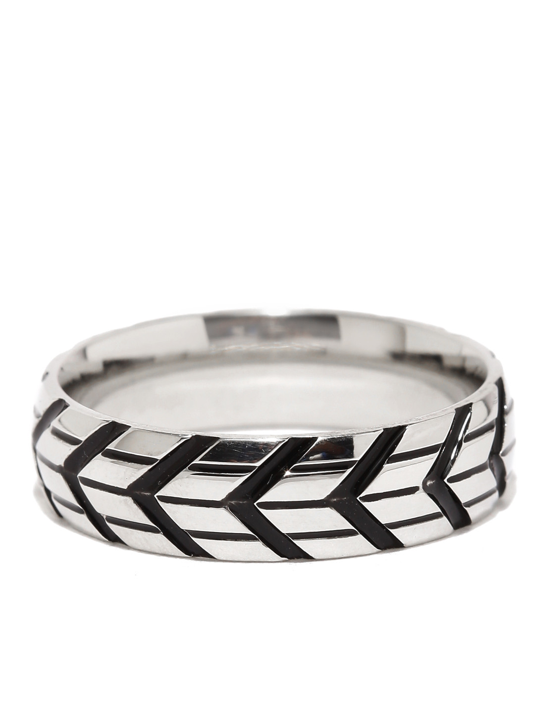 Yellow Chimes Men 316L Stainless Steel Ring