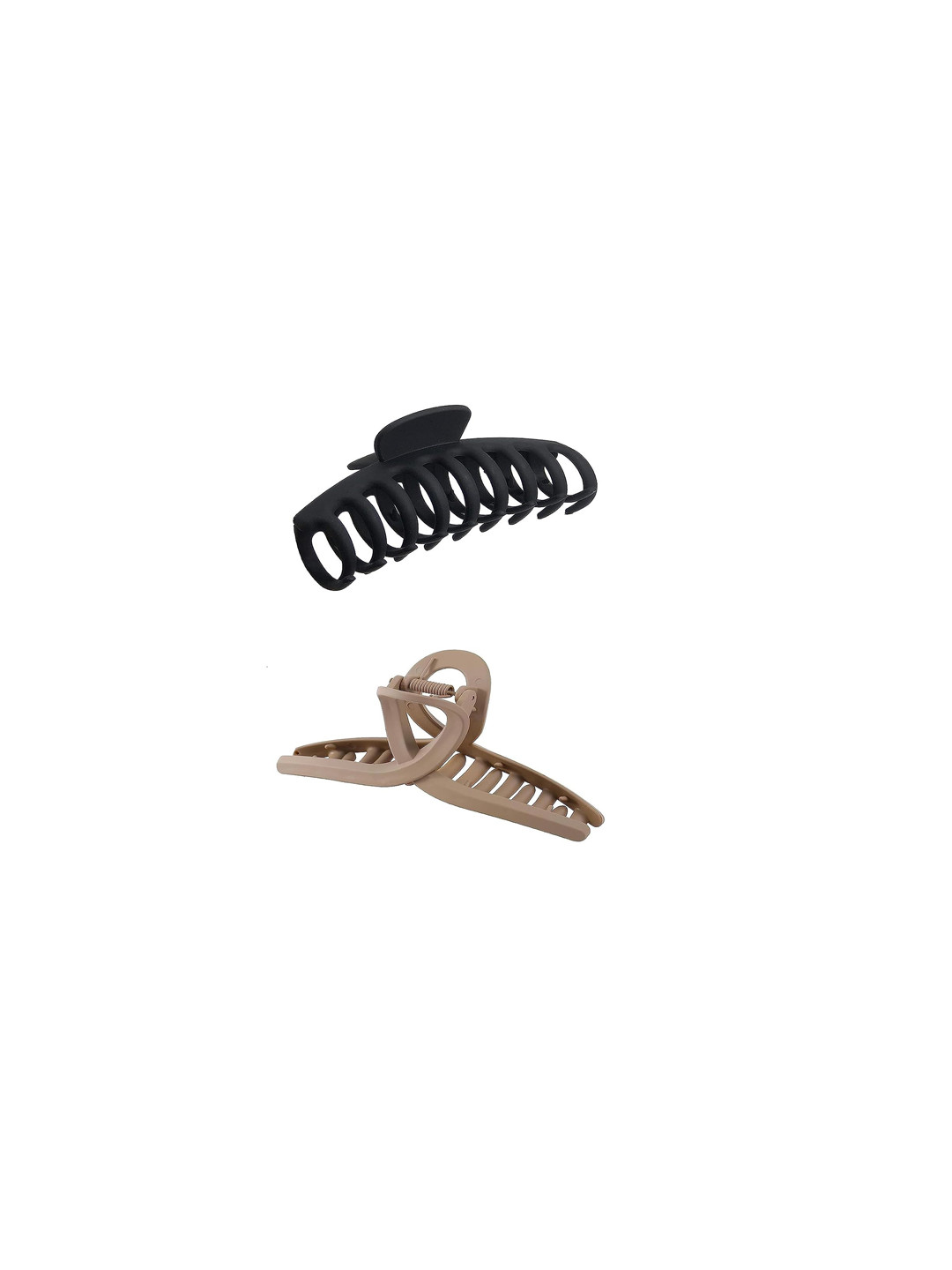 CHRONEX Set Of 3 Assorted Plastic Claw Clips