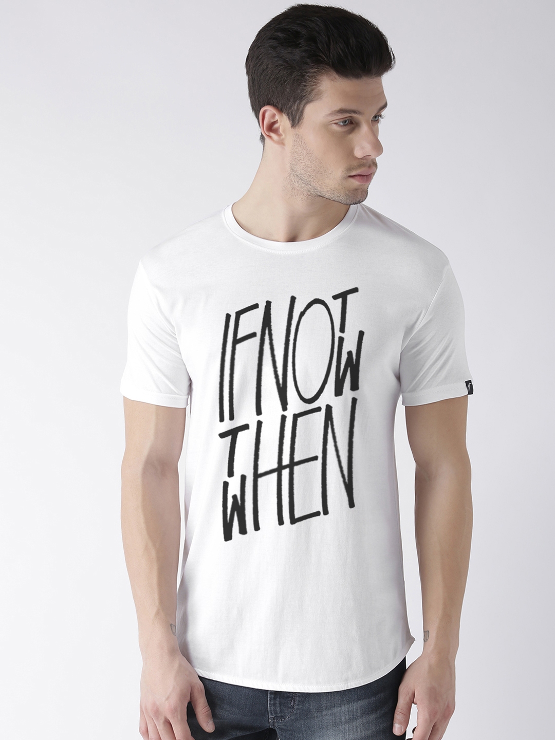 apple cut t shirt myntra