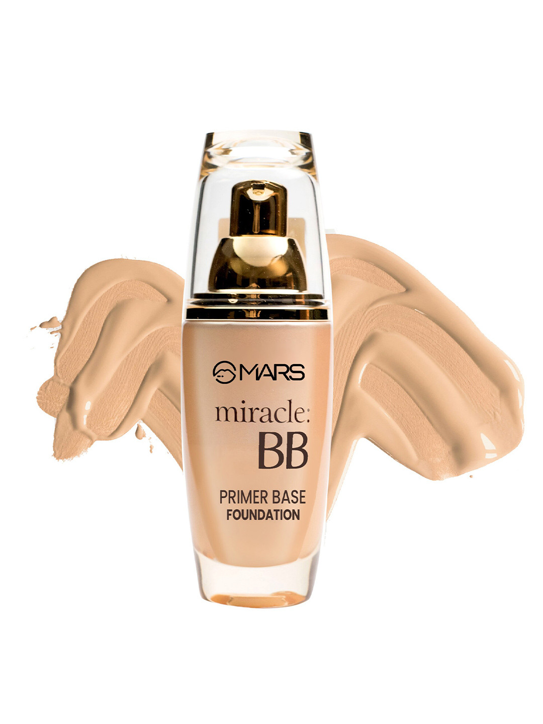 MARS Miracle BB Primer Base Foundation - 60ml - Creamy Beige-105