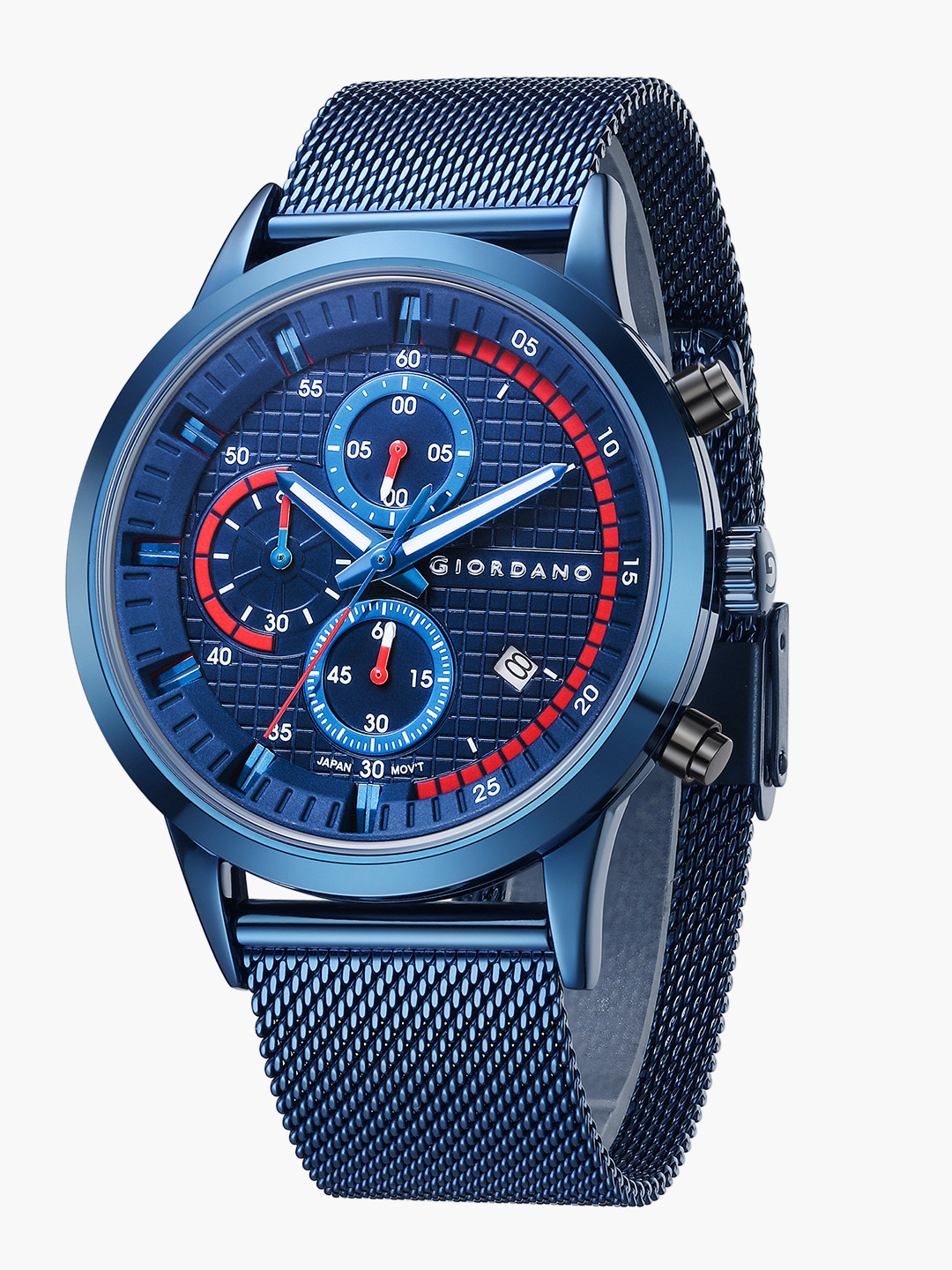 GIORDANO Men Patterned Bracelet Style Straps Analogue Watch GZ-50095-33