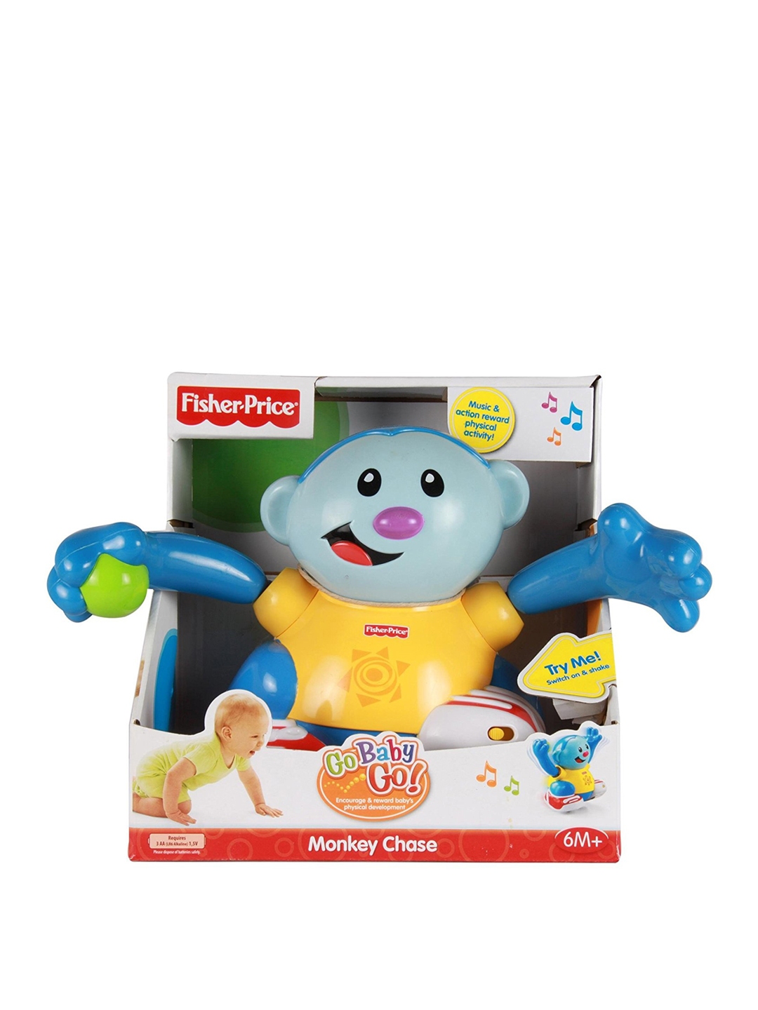 fisher price monkey toy