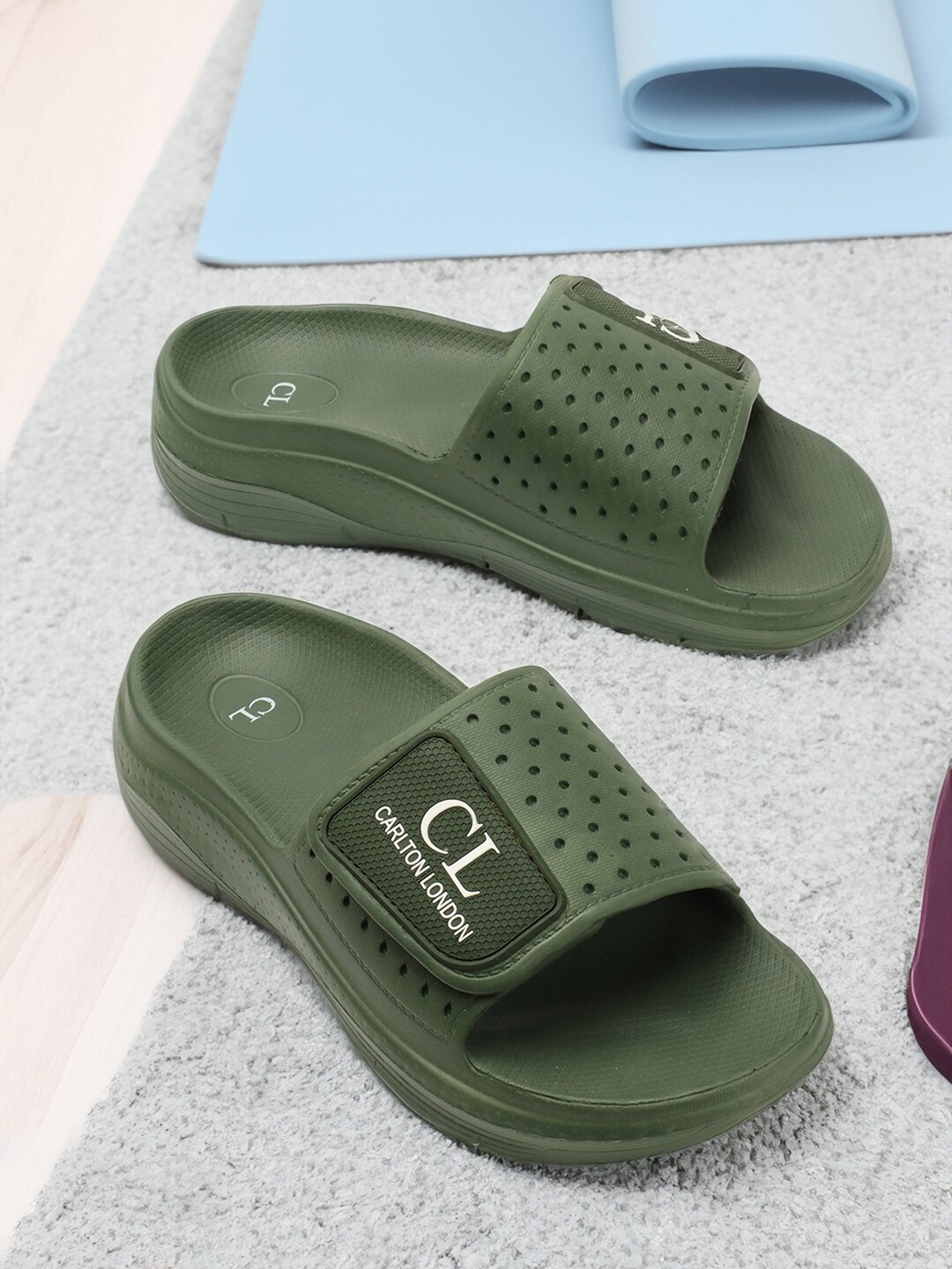 Buy Off-White Flip Flop & Slippers for Men by Carlton London