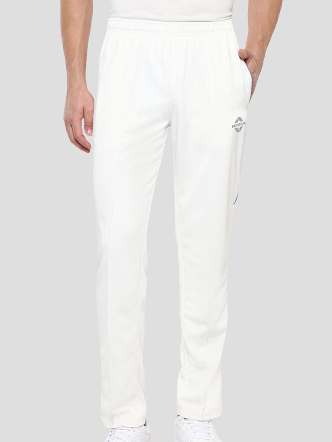 Nivia Men EDEN Mid- Rise Straight-Fit Cricket Track Pants