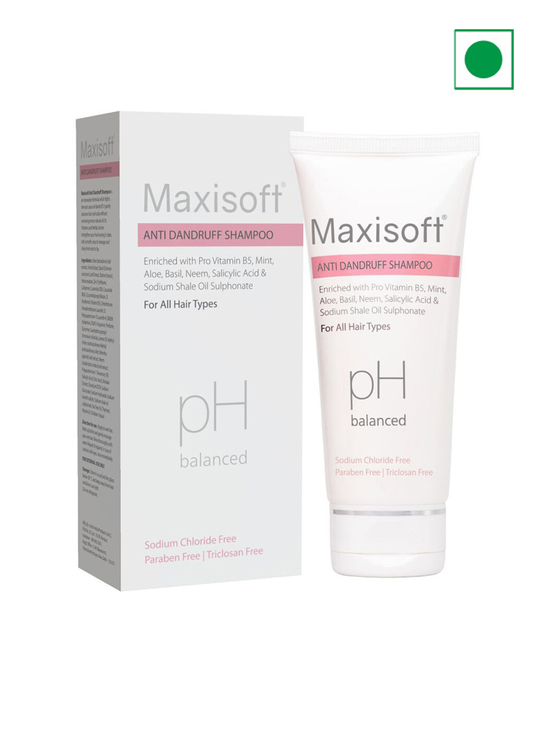 Maxisoft Anti-Dandruff Shampoo with Pro Vitamin B5 - 100 ml