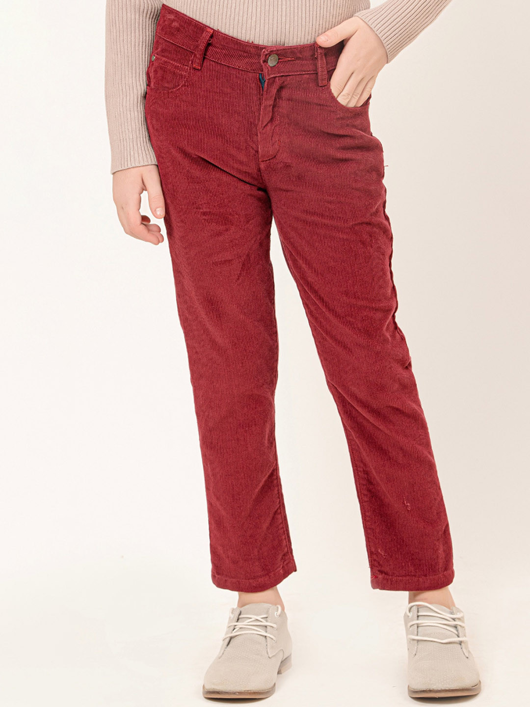 One Friday Boys Mid Rise Clean Look Cotton Jeans