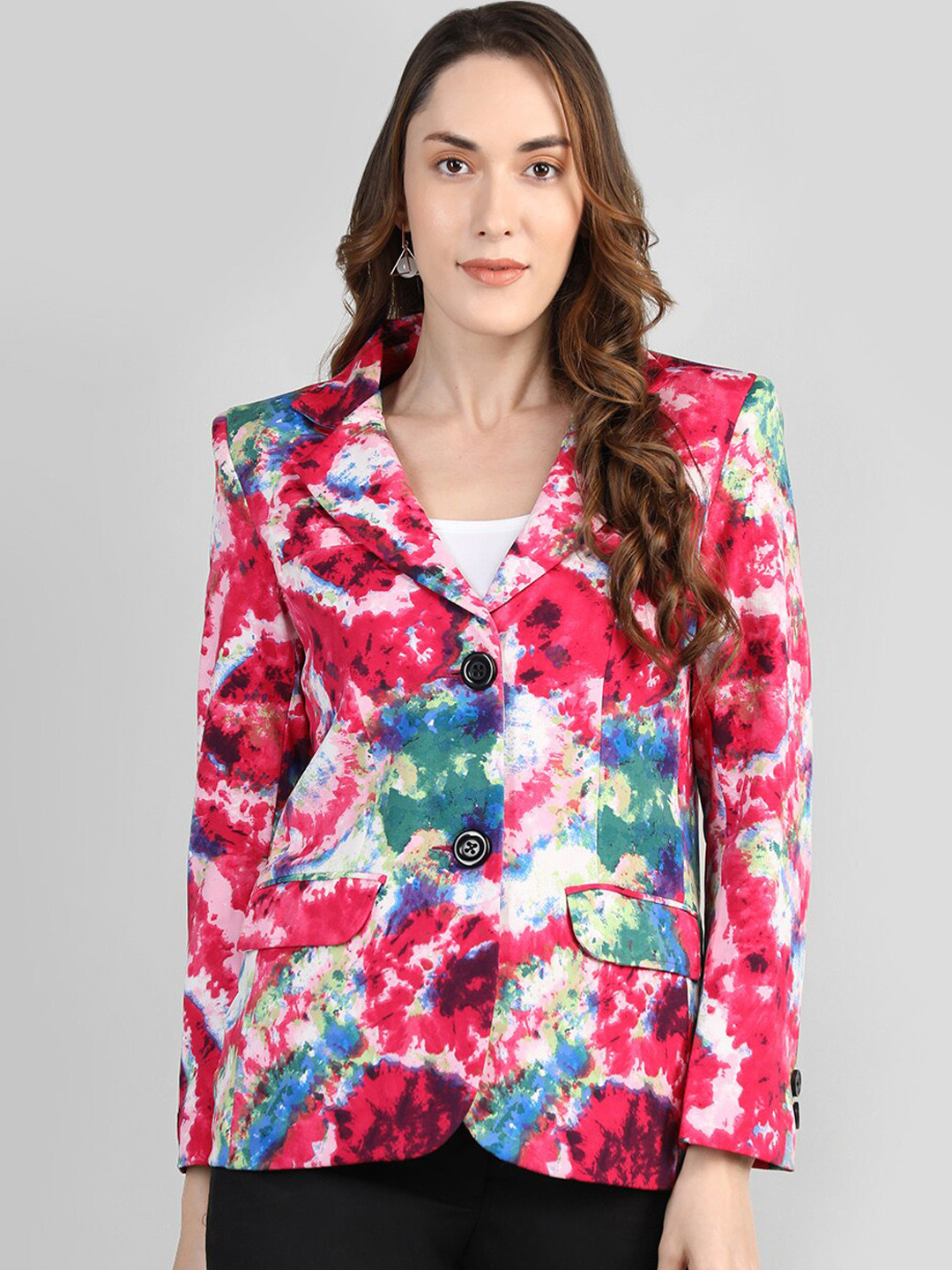 CHKOKKO Single-Breasted Stylish Overcoat