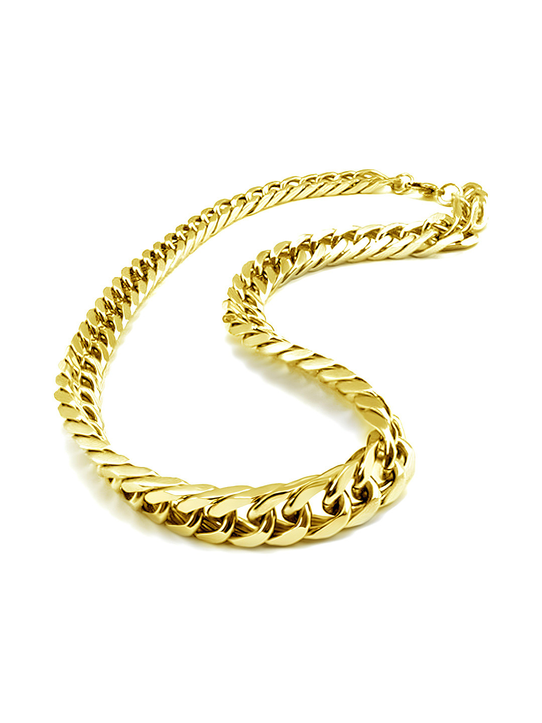 KARISHMA KREATIONS Unisex Stainless Steeln Gold-Plated Chain