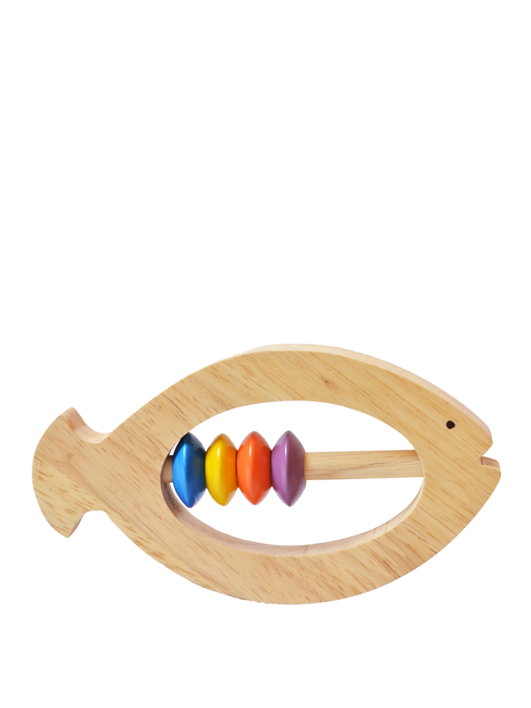 Wooden Fish Rattle