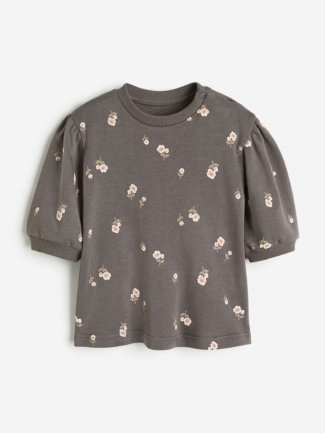H&M Girls Patterned Sweatshirt Dress