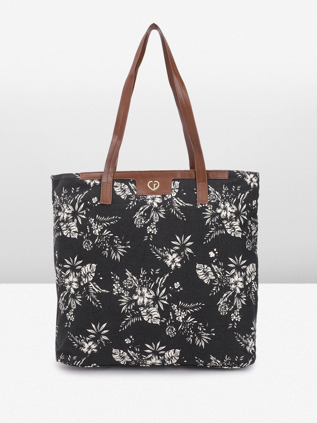 Caprese Kendall Women Black Large Tote Bag