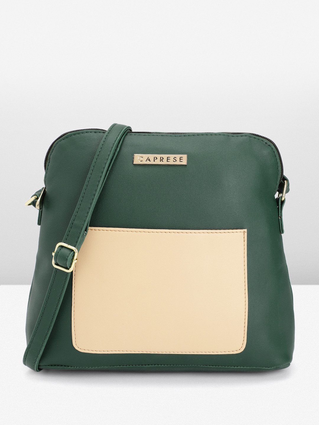 Caprese Destin Women Green Small Sling Bag