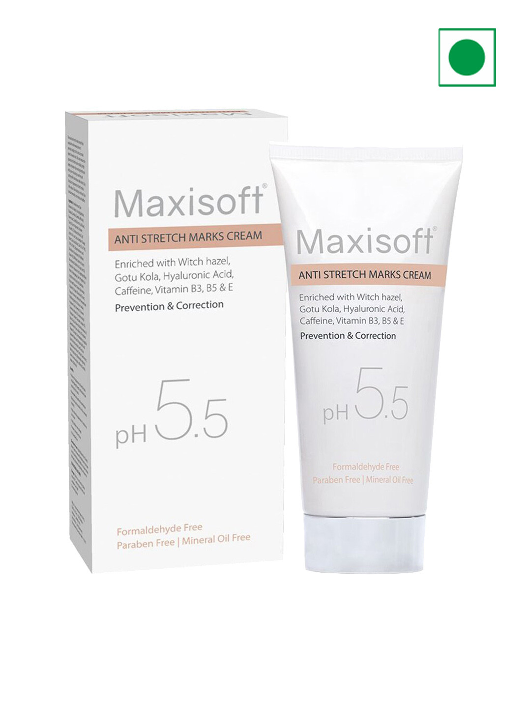 Maxisoft Anti Stretch Mark Cream with Witch Hazel  Gotu Kola - 100 g
