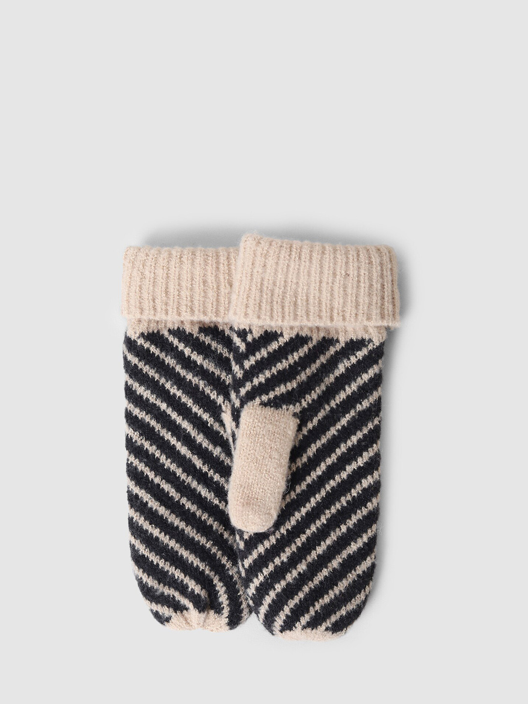 ONLY Woven Design Knitted Gloves