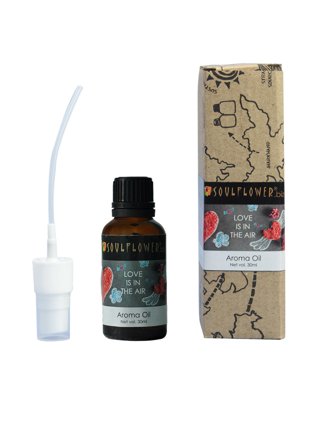 Soulflower Love is in the Air Aroma Oil 30ml