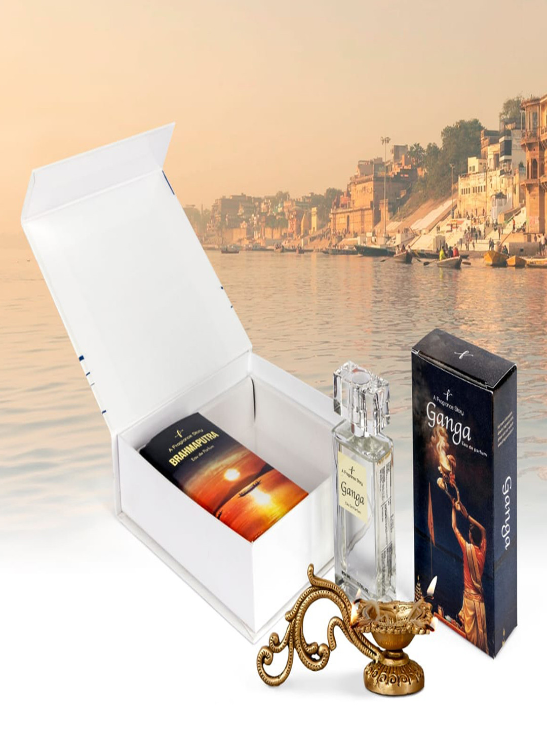 A Fragrance Story River Stories Set Of 2 Ganga & Brahmaputra Eau De Parfum 50 ml Each