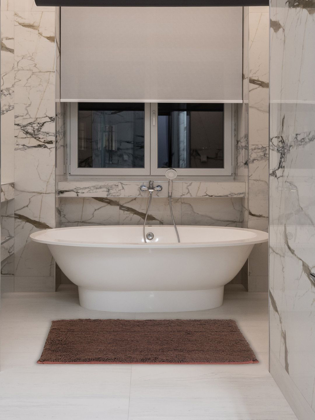 Black gold Brown 450 GSM Anti-Skid Microfiber Bath Rugs