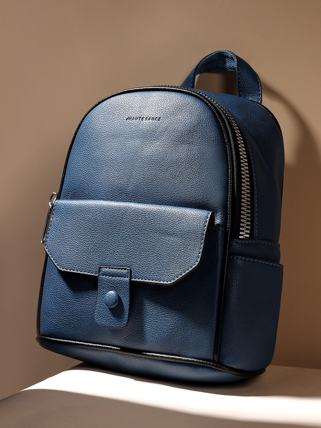 HAUTE SAUCE  Women Non-Padded Compression Straps Daisy Chains Backpack