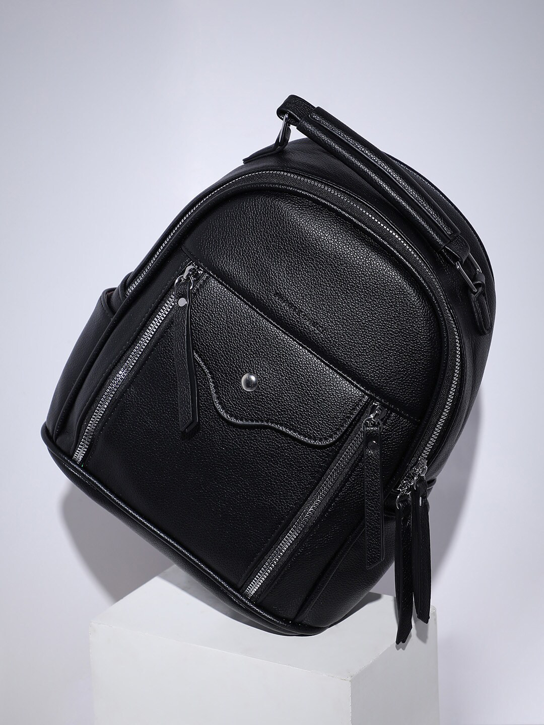 HAUTE SAUCE   Women Non-Padded Backpack with Compression Straps